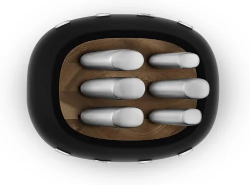 Couteau Smeg Bloc de 6 couteaux KBSF02BL NOIR
