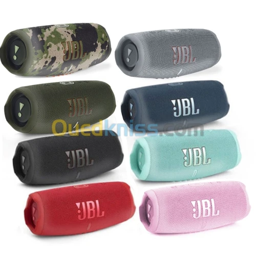 Speaker bluetooth jbl Charge 5 Autonomie :20h - 40 watts- ROUGE/NOIR/ ROSE