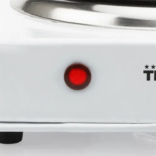 Tristar KP-6185 Plaque de cuisson-1000W-Diamètre 15 cm - BLANCHE