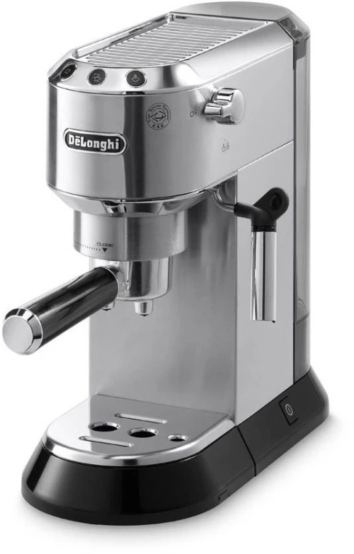 Machine a café delonghi cafetière 15 bars Dedica STYLE ESPRESSO CHROMÉ EC685.M