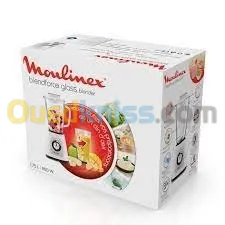 Blender en verre  MOULINEX BLENDFORCE LM430810/LM430110 800W 1.7 noir OU BLANC خلاط زجاجي