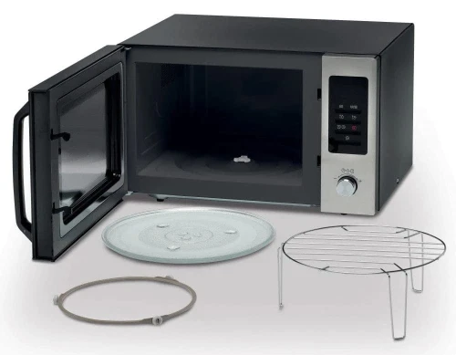 Kenwood Four à micro-ondes, 25L , 800 W, noir/argenté, 
