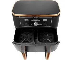 Ninja Friteuse airfry sans huile Foodi MAX Dual Zone AF400EUcp- 2 TIRROIRES