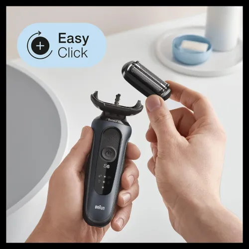 Braun Series 6 60-N1000s Rasoir à grille Gris autonomie 50 minutes