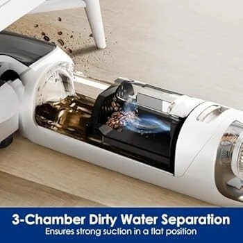 Balai aspirateur laveur s6 stretch -aplatit à 180 -40min autonomie -FlashDry 3 modes nettoyage 
