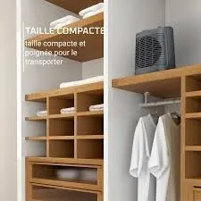 Rowenta Radiateur soufflant classique Instant Comfort Compact 2 modes de puissance-2000W- SO2321F2