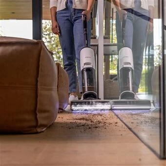 TINECO Aspirateur balai laveur et vapeur FLOOR ONE s7 steam - 40 min autonomie - AUTO nettoyage