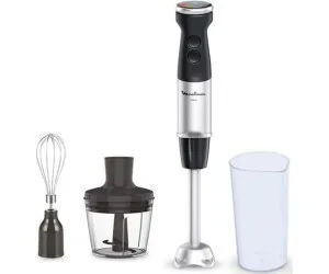 bras mixeur Moulinex DD65H810 QUICKCHEF 4 EN 1 - 1000w - 10 vitesses + fonction Pulse + fonction Turbo