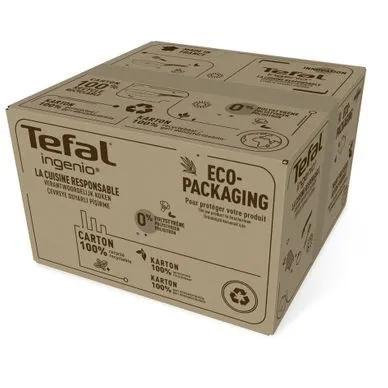 Tefal Ingenio Emotion Batterie de cuisine inox 20 pièces, L897SK04