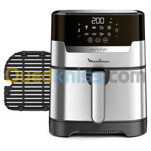   Friteuse A AIR SANS HUILE AIRFRYER 1400W 4.2L MOULINEX 2EN1 EZ505D10 قلاية هوائية   
