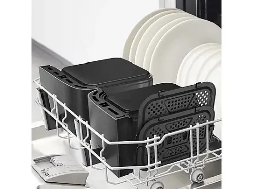 Moulinex Friteuse sans huile 11 L-2700W- XXL DUAL EASY FRY EZ942HF0 Noir