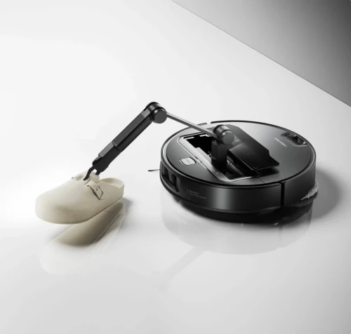Roborock Robot Aspirateur laveur Saros Z70 avec bras ramasseur -elevement -22000PA-180 MIN AUTONOMIE