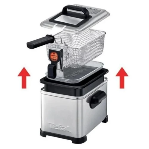 Friteuse classique Tefal Friteuse semi-pro 4l 3000w inox/noir FR519170