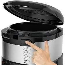 Friteuse MOULINEX UNO 1.8L 1600W NOIR ET GRIS AF215D10
