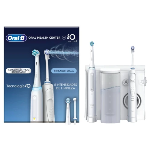 oral b jet d'eau Health Center Hydropulseur Dentaire et Brosse à Dents Électrique iO4 - 18w-ipx4