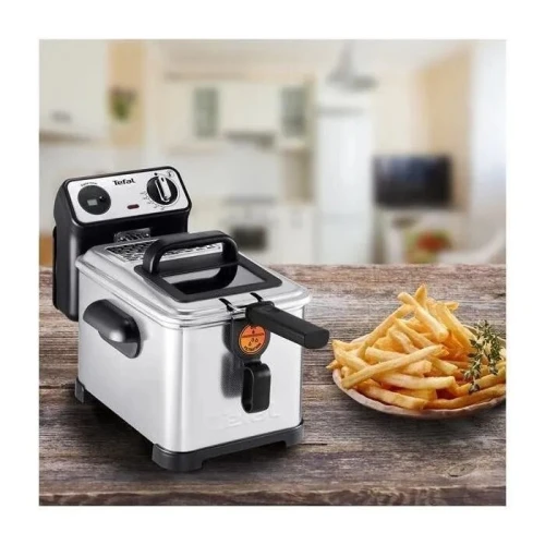 Friteuse classique Tefal Friteuse semi-pro 4l 3000w inox/noir FR519170