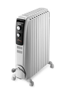 Delonghi Radiateur bain d'huile TRD41025 - 2500W - 10 élements - BLANC- Pièces de 75m3