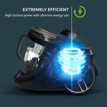  Aspirateur sans sac ROWENTA Silence Force Cyclonic  , 500 W, 2.5L noir - RO7961 EA