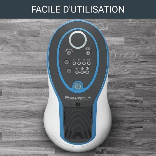 Rowenta Ventilateur colonne, Programmable, grille réglable, Silencieux, Arrêt auto VU6210F0