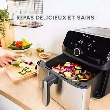 Moulinex Friteuse sans huile air fryer Easy Fry Mega 7,5L EZ855D20-2000W