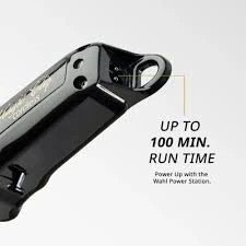 TONDEUSE WAHL Black Cordless Magic Clip - Autonomie 100min-Puissance Rotatif 6500 tr/min-lames titane