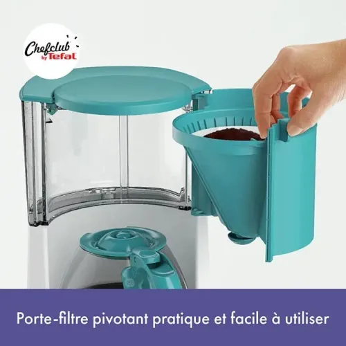 TEFAL Chefclub Cafetière filtre électrique, 12-15 Tasses, 1000w - 1,25 litre - CM276410