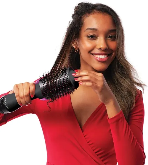 BROSSE A CHEVEUX REVLON PROFESSIONAL Salon One-Step Volumiser RVDR5222E2 Schwarz