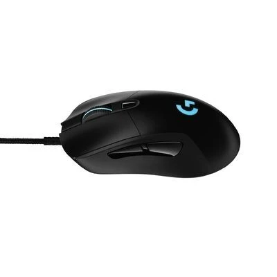 souris Logitech G403 Hero original -6000 dpi  6 touches  Pour droitier  Accélération max 40 G  Fréquence du signal 1000 Hz  Vitesse max 400 ips  Câble textile tressé  Rétroéclairage LED