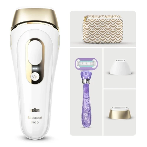 epilateur laser BRAUN Silk expert Pro 5 PL5137 3 ACCESSOIRES 400 000 flashes