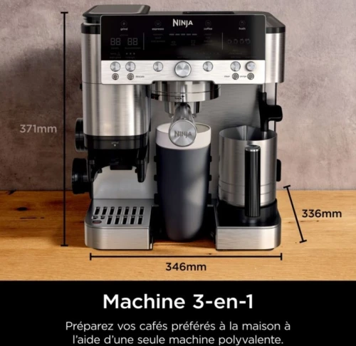 Ninja Machine a cafe broyeur Expresso multifonctions ES601EU Luxe Premier