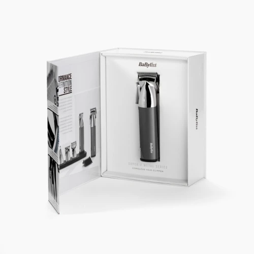 Babyliss  E996E - Tondeuse cheveux Super-X Metal Series - 180 min d'autonomie-Ecran LED