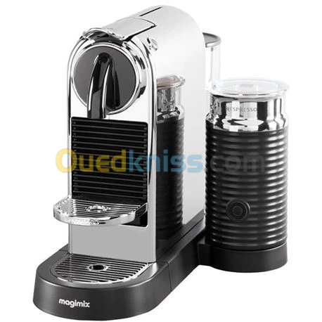 Machine a café MAGIMIX NESPRESSO 11318 CITIZ & MILK CHROME 11318 آلة القهوة