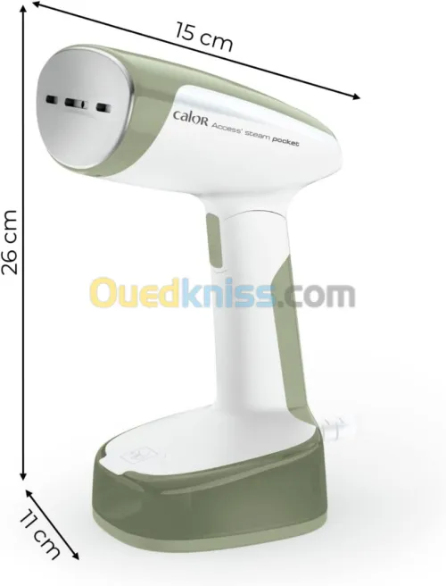 Calor Access Steam Pocket Défroisseur, 1300 W, Temps de chauffe 15 secondes - DT3053C0