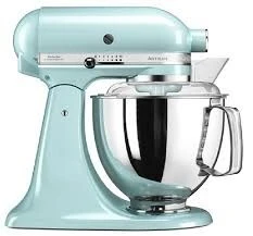 KitchenAid Robot Petrin ARTISAN bleu glace 4,8L - 5KSM175PSEIC - Double bols - 300W