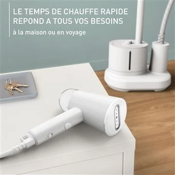 Défroisseur A MAIN PLIABLE CALOR ORIGIN TRAVEL DT1020C0 - 1200W - 20G/MIN