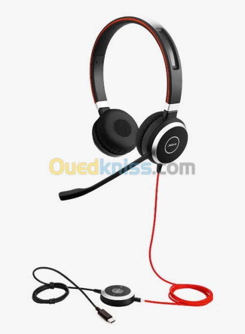 Jabra Evolve 40 MS Stereo Casque Avec fil Arceau Bureau/Centre d'appels Noir