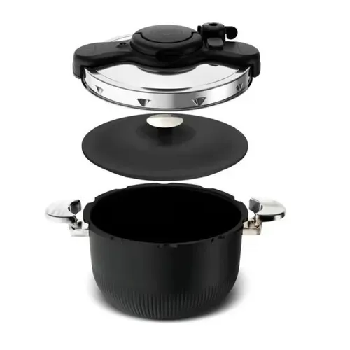  Seb Clipso Tempo 3-in-1 Cocotte-minute- 6l , Faitout, Cocotte a four P4810700