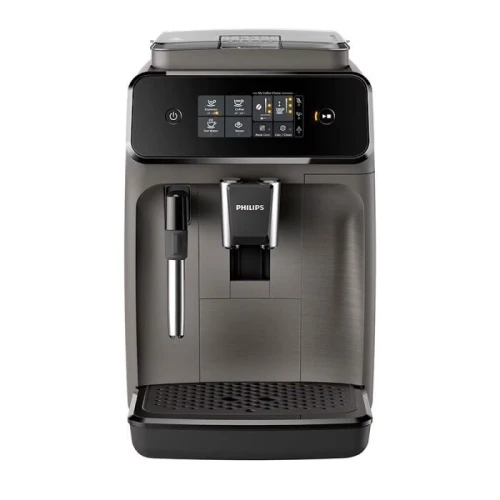Philips Machine à café broyeur automatique série 1200 - 15 bars - buse vapeur - 2 boissons - EP1224