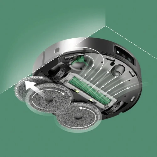 Irobot Aspirateur robot laveur ROOMBA PLUS 405 Noir - 7 000 Pa - Autonomie : 1.45 h - Autowash Dock