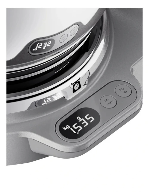 Kenwood Robot pétrin Titanium Chef Baker XL  - 1200 Watt - argent - balance intégré