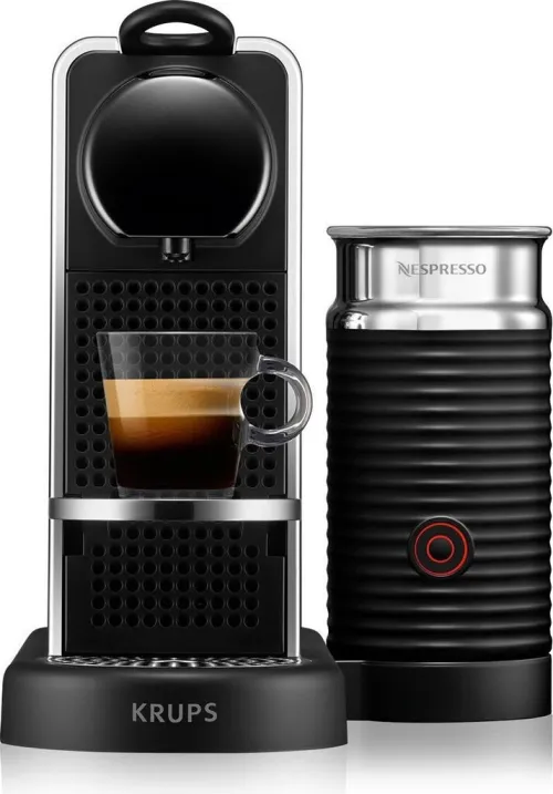 Machine a cafe a capsules nespresso CitiZ et Milk Platinum- 19bar -1L reservoir-xn630d10