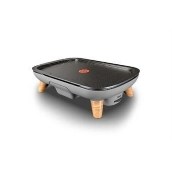 tefal Plancha électrique CB658P01 SAVEURS GOURMET- 2400W-8 personnes-titanium