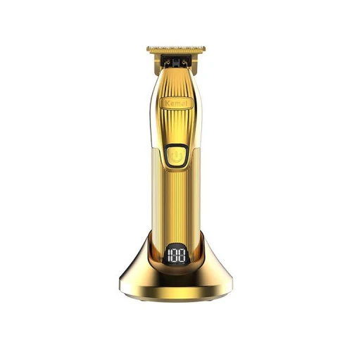 Tondeuse à cheveux professionnelle KEMEI KM-i32S -LCD GOLD