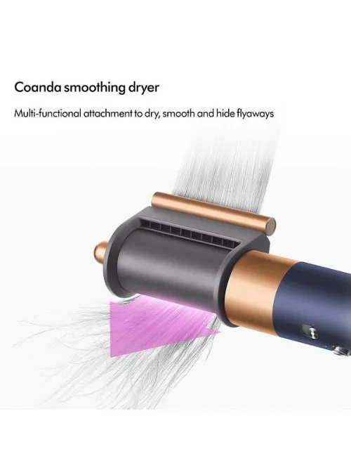 BOUCLEUR multifonction 6en1 multifonction Dyson Airwrap Complete Long Volumise 1300 W Bleu