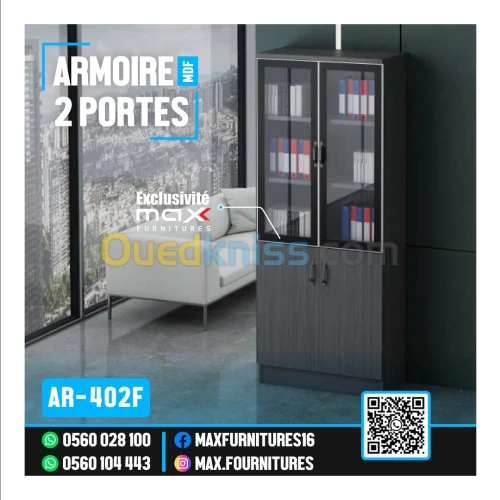 ARMOIRE 2 PORTES - IMPORTATION - 0,80M - AR-402F
