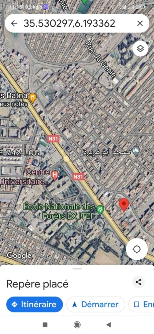 Vente Terrain Batna Batna