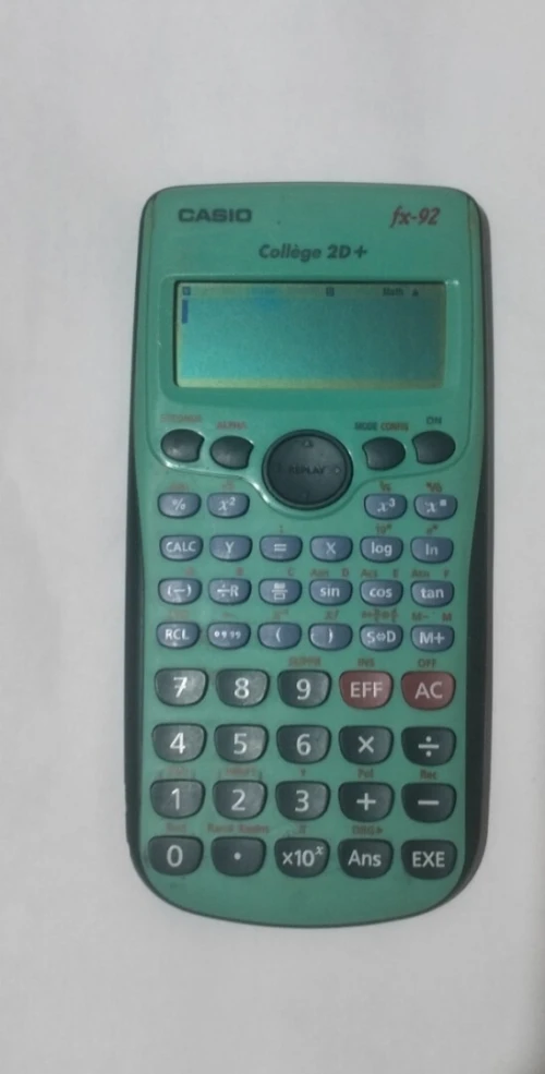 Calculatrice Scientifique Casio FX 92 Collège 2D+