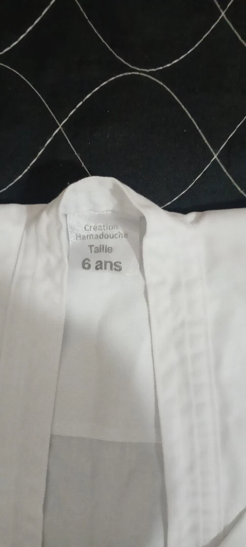 Kimono karaté l'âge 6ans