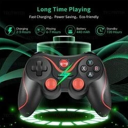 Manette Sans Fil Bluetooth X3 Compatible Pc - Android - Ios - Box Tv - Smart Tv X3 Gamepad