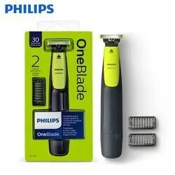 Philips Rasoir Electrique OneBlade pour Visage - 30mn batterie QP2510